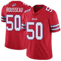 Custom #50 Red BUF Football Shirt Top