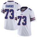 Custom #73 White BUF Football Shirt Top