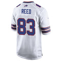 Custom #83 White BUF Football Shirt Top