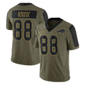 Custom #88 Olive BUF Football Shirt Top