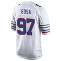 Custom #97 White BUF Football Shirt Top