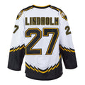 Custom #27 White BOS Hockey Shirt Top