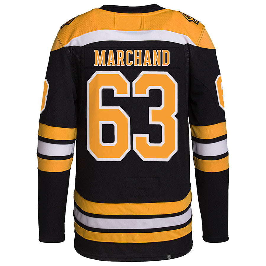 Custom #63 Black BOS Hockey Shirt Top