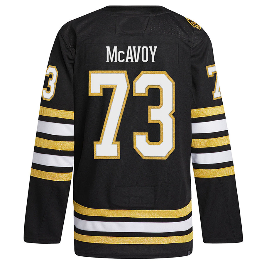 Custom #73 Black BOS Hockey Shirt Top