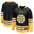 B.Bruins Blank Player Fanatics Black Alternate Breakaway Hockey Jerseys