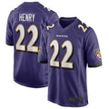 Custom #22 Purple BAL Football Shirt Top