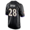 Custom #28 Black BAL Football Shirt Top