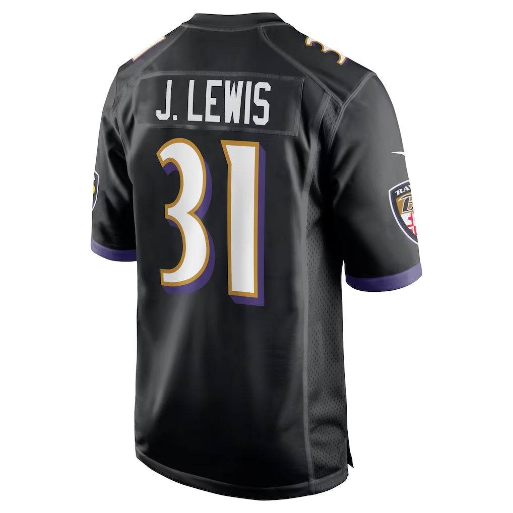Custom #31 Black BAL Football Shirt Top