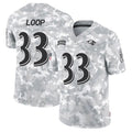 Custom #33 BAL Football Shirt Top