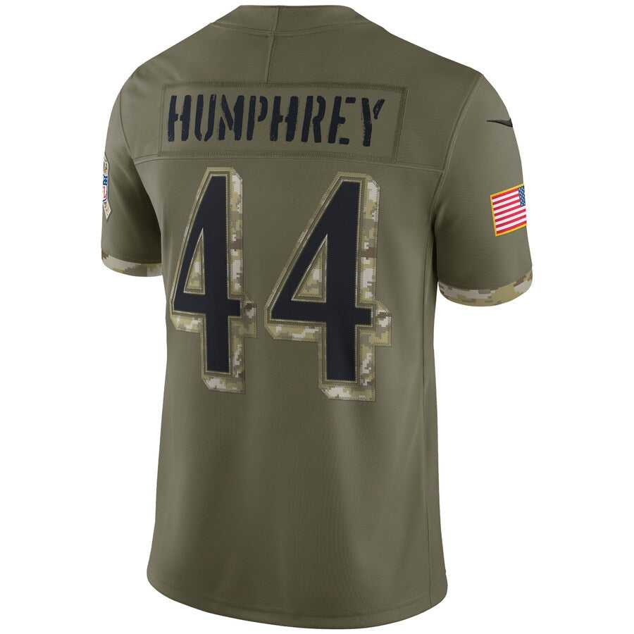 Custom #44 Olive BAL Football Shirt Top