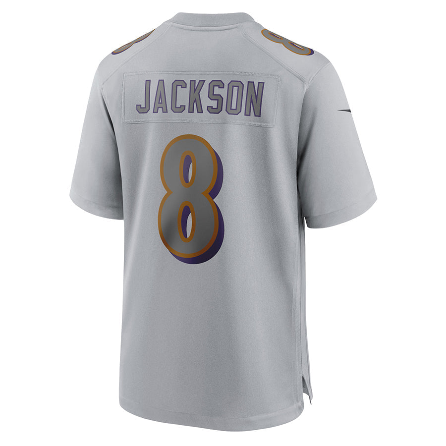 Custom #8 Gray BAL Football Shirt Top