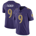 Custom #9 Purple BAL Football Shirt Top