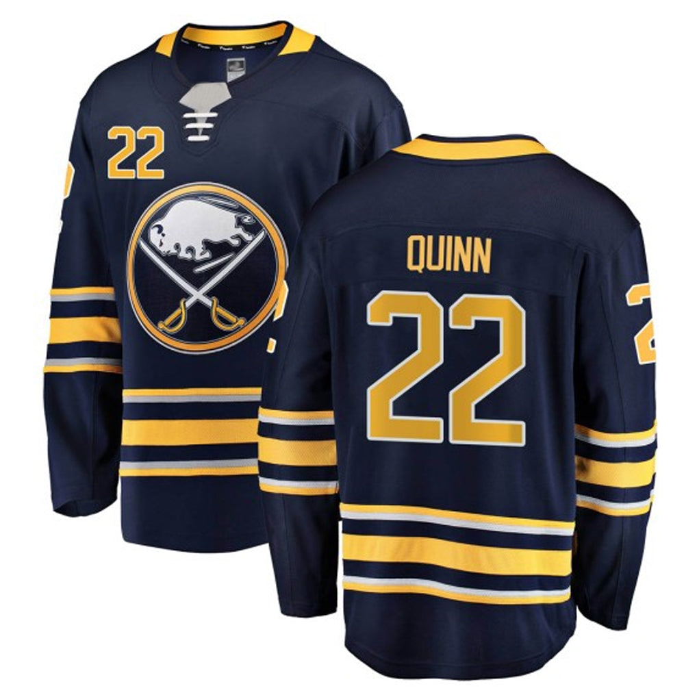 Custom #22 Navy BUF Hockey Shirt Top