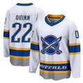 B.Sabres #22 Jack Quinn Player Special Edition White Breakaway Hockey Jerseys