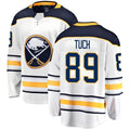 B.Sabres #89 Alex Tuch Player Fanatics Heritage Classic White Hockey Jerseys