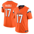 Jaylen Waddle Denver Broncos Jersey - Orange