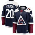 Custom #20 Navy COL Hockey Shirt Top