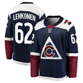 Custom #62 Navy COL Hockey Shirt Top