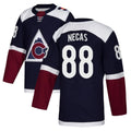 Custom #88 Navy COL Hockey Shirt Top