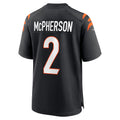 C.Bengals #2 Evan McPherson Player Black Home Game Football Jerseys