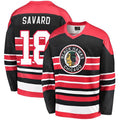 Custom #18 Retro CHI Hockey Shirt Top