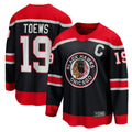 Custom #19 Black CHI Hockey Shirt Top