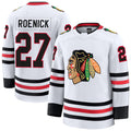 Custom #27 White CHI Hockey Shirt Top