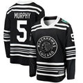 Custom #5 Black CHI Hockey Shirt Top