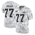 Custom #77 CLE Football Shirt Top