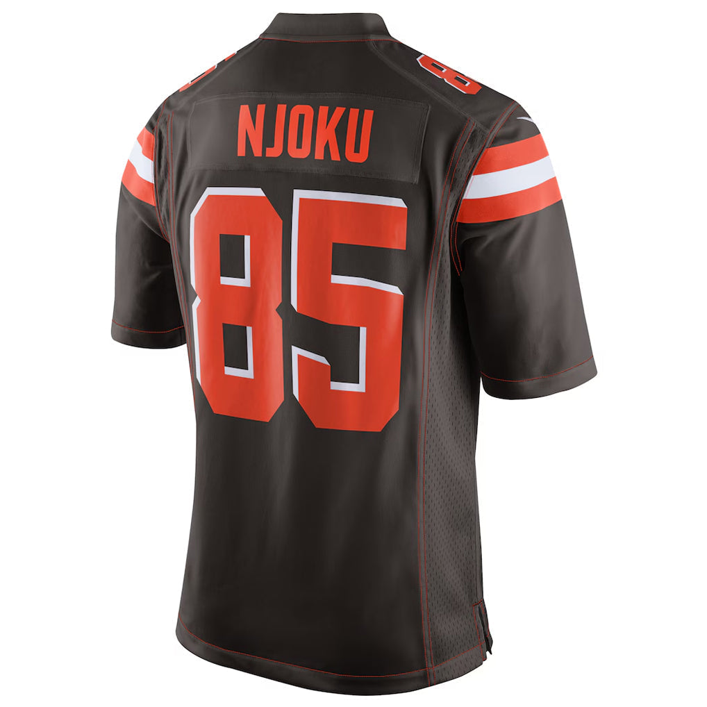 Custom #85 Brown CLE Football Shirt Top