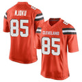 Custom #85 Orange CLE Football Shirt Top