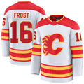 Custom #16 White CGY Hockey Shirt Top