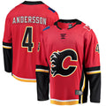 Custom #4 Red CGY Hockey Shirt Top
