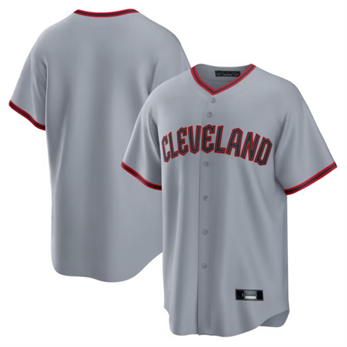 Custom #0 Gray CLE Baseball Shirt Top