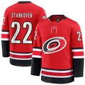 Custom #22 Red CAR Hockey Shirt Top
