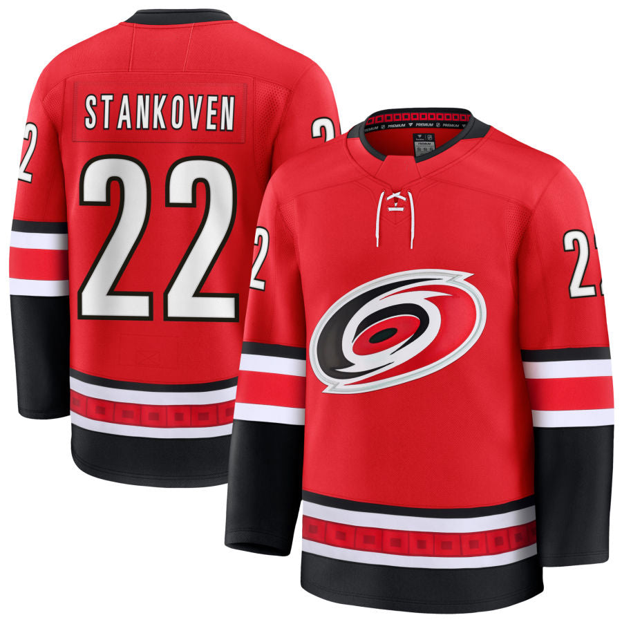 Custom #22 Red CAR Hockey Shirt Top