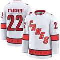 Custom #22 White CAR Hockey Shirt Top