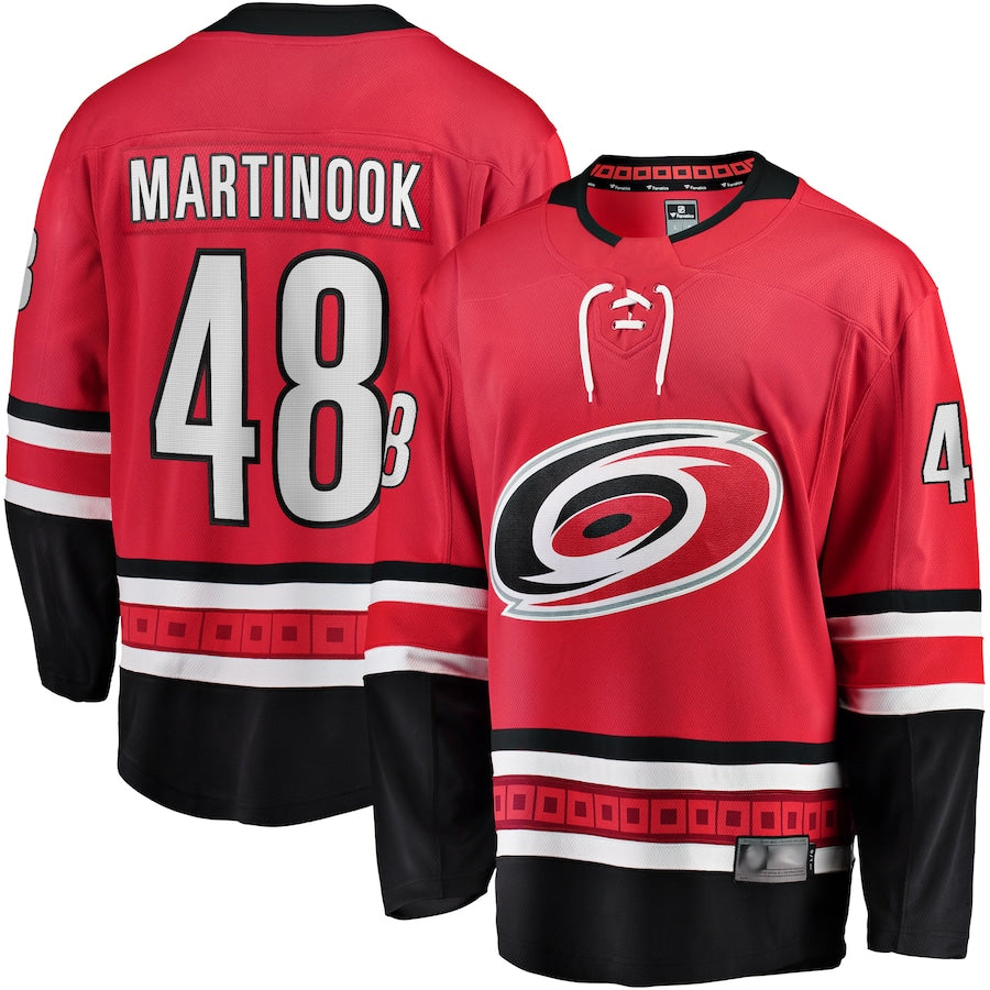Custom #48 Red CAR Hockey Shirt Top