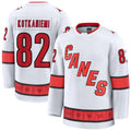 Custom #82 White CAR Hockey Shirt Top