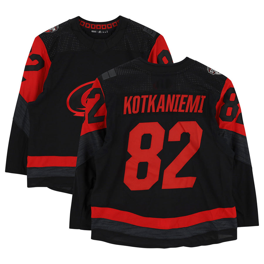 Custom #82 Black CAR Hockey Shirt Top