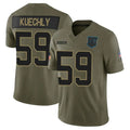 Custom #59 Olive CAR Football Shirt Top