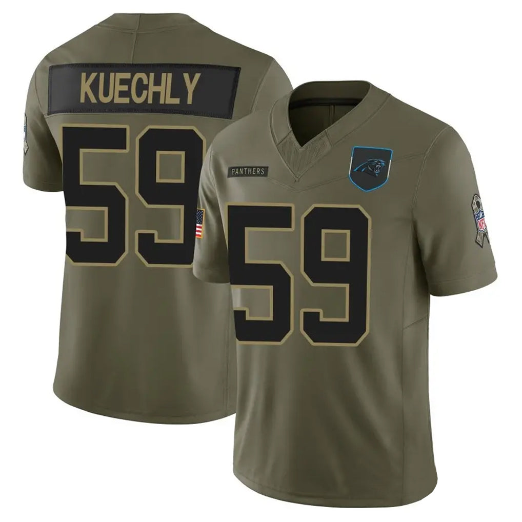 Custom #59 Olive CAR Football Shirt Top