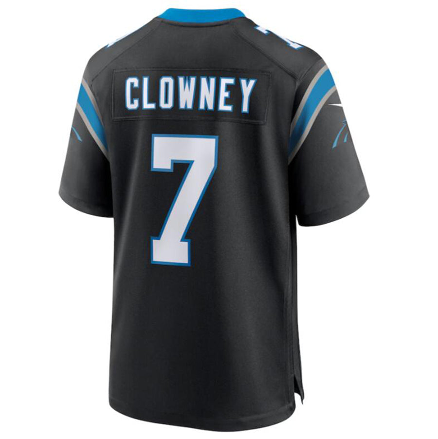 Custom #7 Black CAR Football Shirt Top