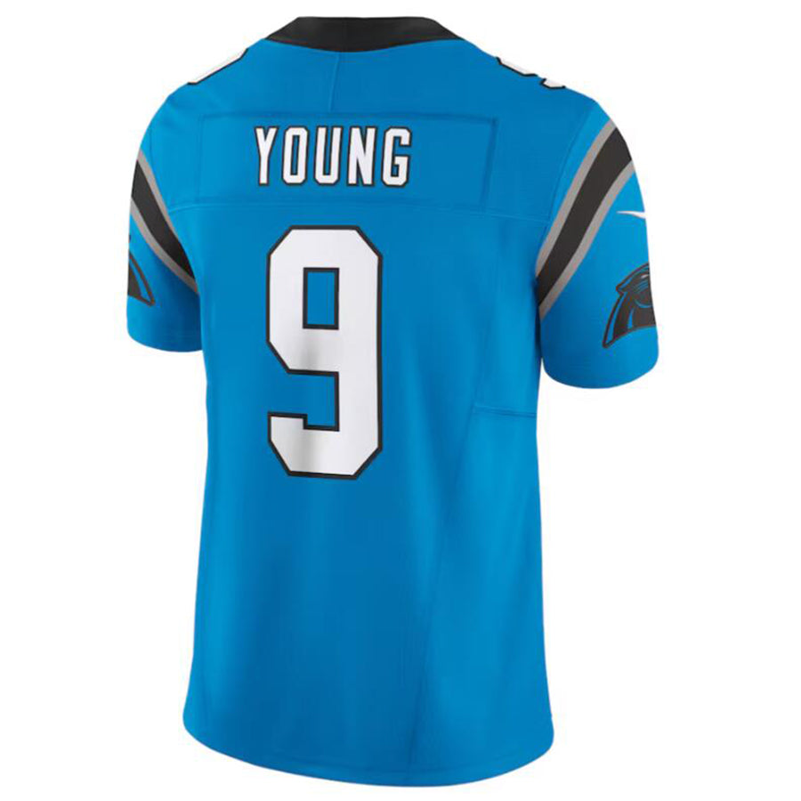 Custom #9 Blue CAR Football Shirt Top
