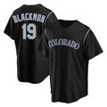 Custom #19 Black COL Baseball Shirt Top