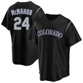 Custom #24 Black COL Baseball Shirt Top