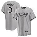 Custom #9 Gray CWS Baseball Shirt Top