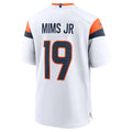 Custom #19 White DEN Football Shirt Top