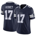 D.Cowboys #17 Brandon Aubrey Player Navy Vapor F.U.S.E. Limited Football Jerseys