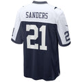 Custom #21 Navy DAL Football Shirt Top